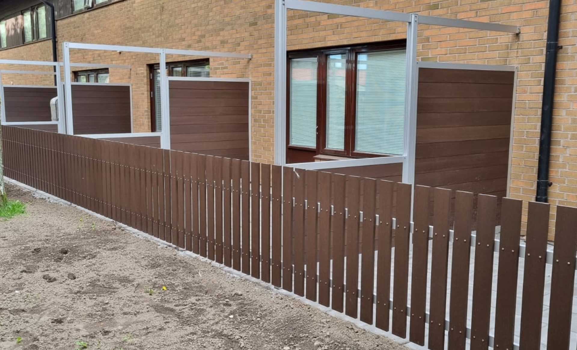 Ernemar fence and Saltvik screens
