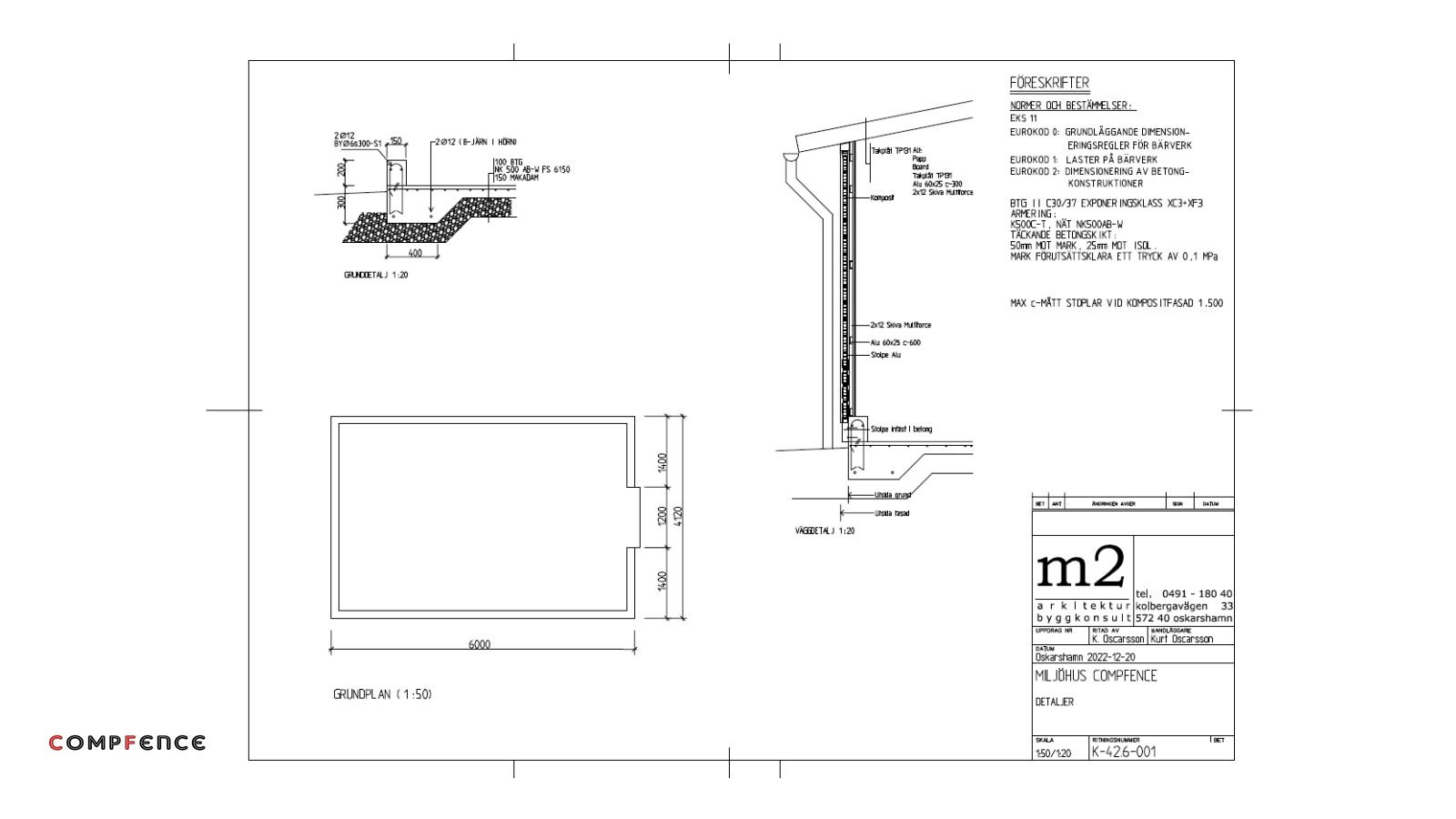 Technical drawings for recycling houses and waste management sheds